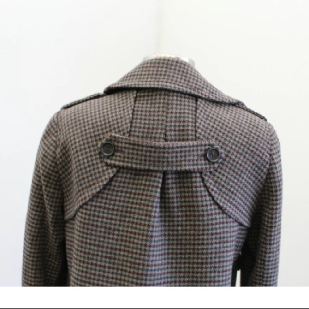 Zara Basic Plaid Cropped Utility Jacket - image 7